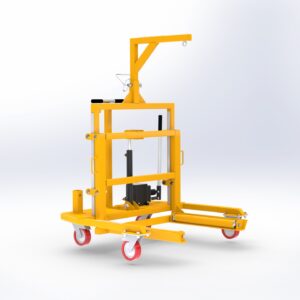 Product: Compact Wheel & Brake Change Dolly