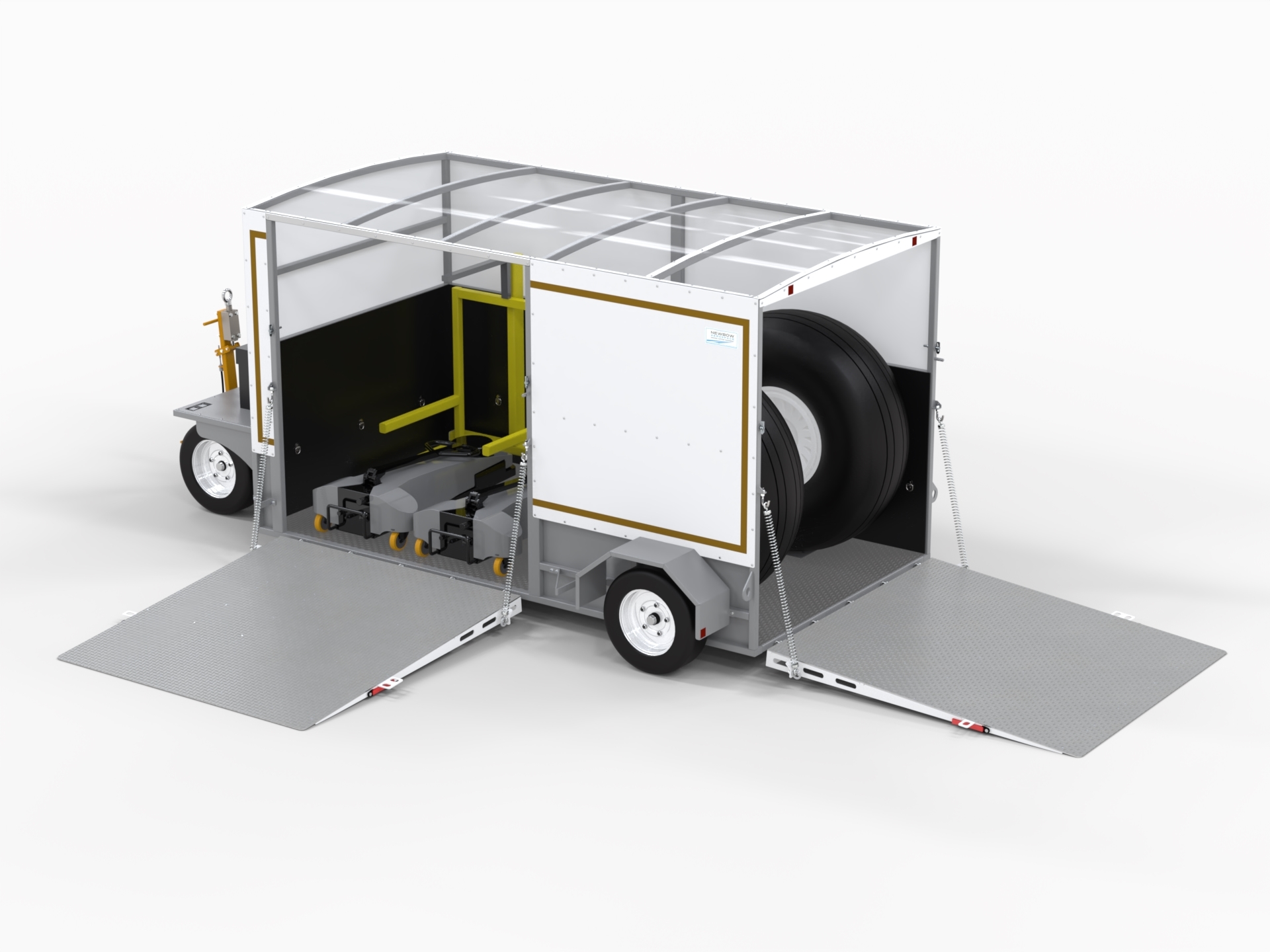 Product: Large Capacity Wheel & Brake Change Trailer (70275)