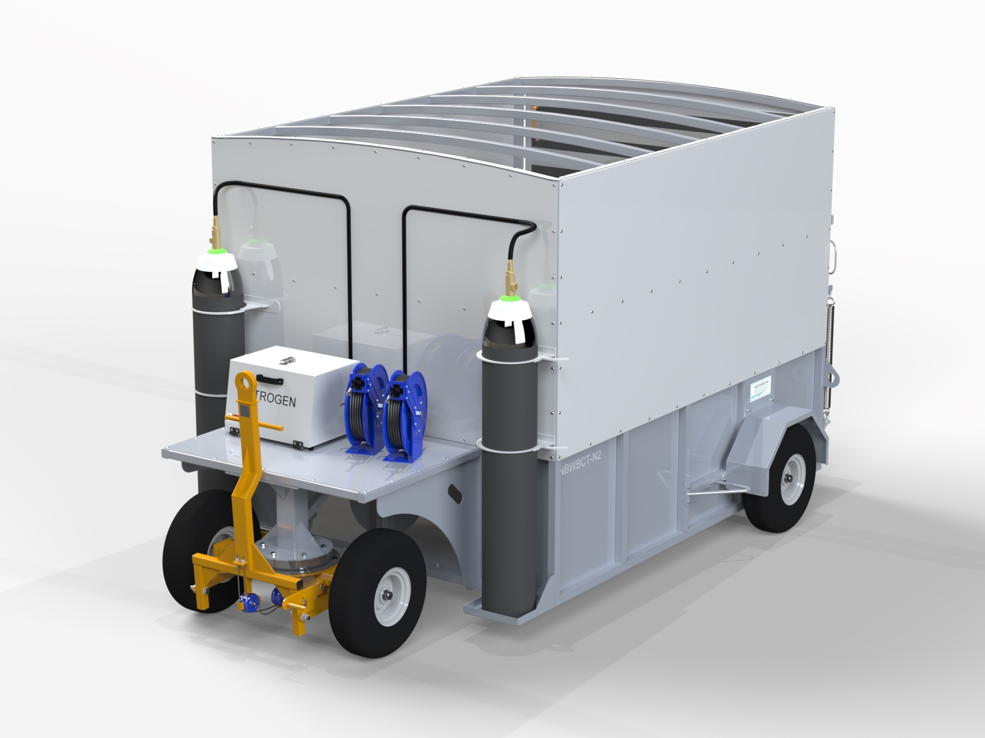 Product: Universal Wheel & Brake Change Trailer - Fully Enclosed