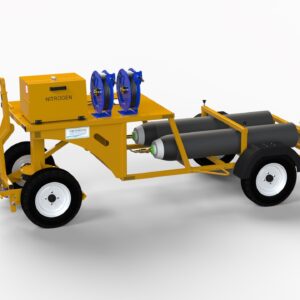 Product: 2-Bottle Flat Bed Nitrogen Service Cart