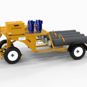 Product: 4-Bottle Flat-Bed Nitrogen Service Cart