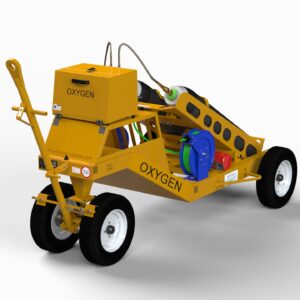 Product: 2-Bottle Easy-Load Oxygen Service Cart